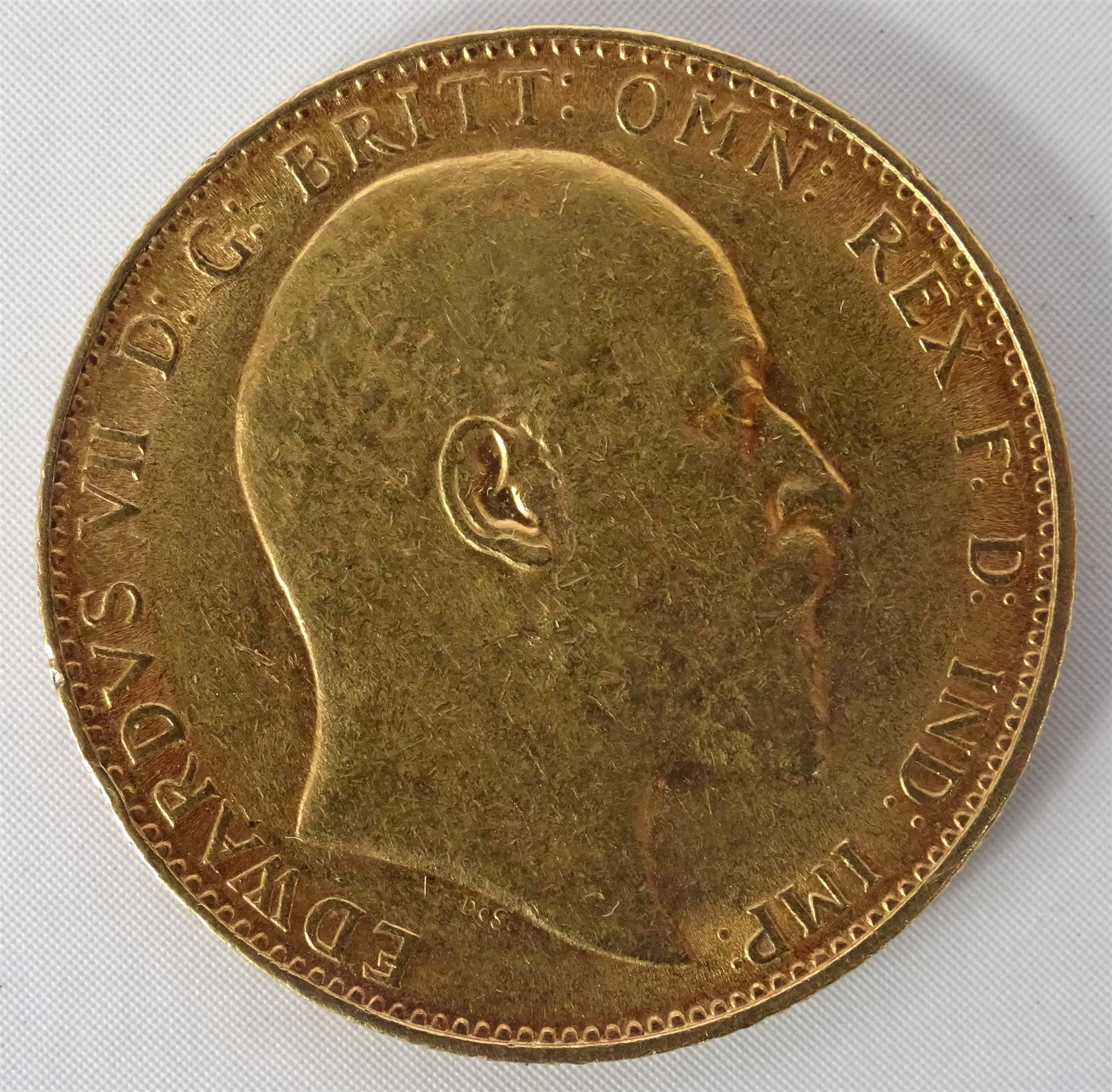 Edward VII gold 1907 sovereign - Coins, Banknotes & Stamps