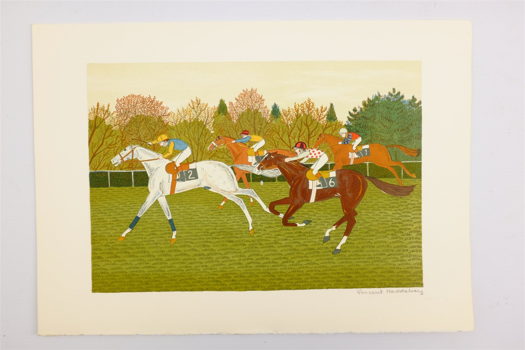 Vincent Haddelsey (British 1934-2010): Equestrian Scenes, three ...