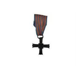 WWII Polish Monte Cassino Cross No.48577 with ribbon