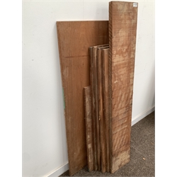 Seven boards of Brazilian mahogany (Swietenia macrophylia) totalling approx. 1.78 Cubic feet