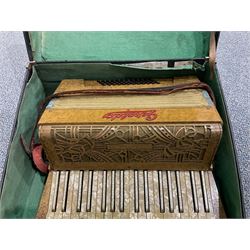 Geraldo piano accordion, cased