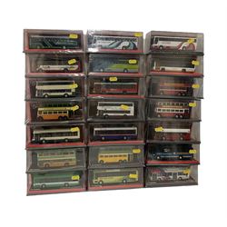 Twenty-one Corgi The Original Omnibus Company Limited Edition 1:76 scale buses and coaches, boxed (21)