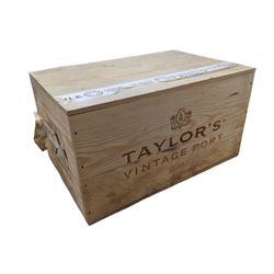 Taylor's vintage port 2007, twelve bottles in owc