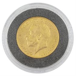 King George V 1925 gold full sovereign coin