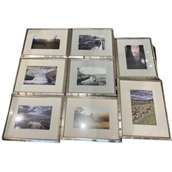 Collection framed photographs of York and Yorkshire each 30cm x 44cm (8)