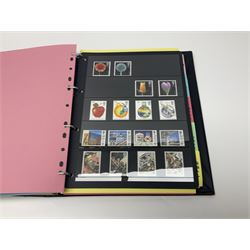 Queen Elizabeth II mint decimal stamps, most being commemoratives, face value of usable postage approximately 100 GBP

