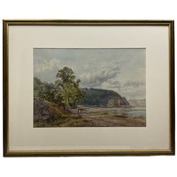 Arthur Wilde Parsons (British 1854-1931): 'Avon Gorge' Bristol, watercolour signed, titled verso 32cm x 45cm