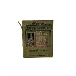 Potter, Beatrix - 'Ginger & Pickles' 1st Edition London & New York 1909, ten colour plates published Frederick Warne & Co
