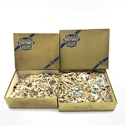  Two 'Super-cut Victory Jig-saw puzzles in Plywood', both boxed  