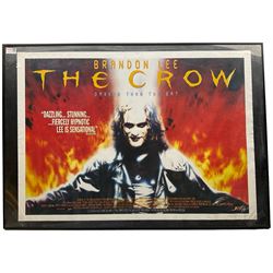 Vintage movie poster - 'The Crow' starring Brandon Lee, 1994, 64cm x 90cm