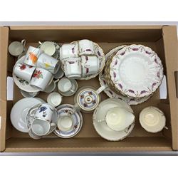 Wild Bros. floral decorated tea set, Bell china coffee set and a part coffee set etc