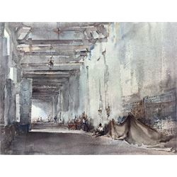 After Sir William Russell Flint (Scottish 1880-1969): 'White Interior, Chateauneuf sur Loire', limited edition colour print signed in pencil pub. 1967, 49cm x 67cm