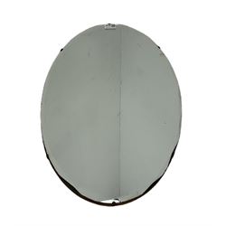 Oval mirror 