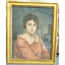  Portrait of a Lady, pastel indistinctly signed and dated 1927, 57cm x 44cm  