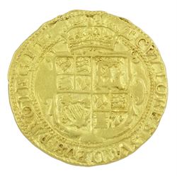 Charles I (1625-1649) gold double crown coin, approximately 4.53 grams