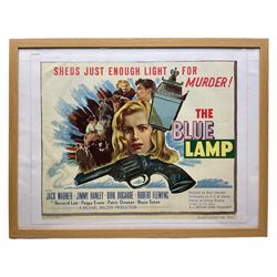 Original Vintage Film Poster - The Blue Lamp (1950) National Screen Service film poster starring Dirk Bogarde, Jack Warner and Jimmy Hanley, numbered 50/329 52cm x 64cm 
