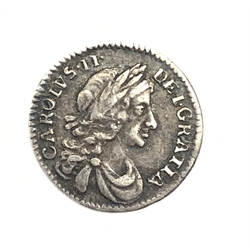 Charles II 1675 penny