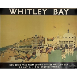 Four prints of railway posters comprising after Fred Taylor LNER Whitley Bay, after H.G.Cawthorn SR Brighton (2) and after H.Alker Tripp SR Fresh Air For Health, all unframed (4)