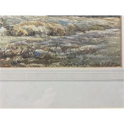 Richard Smith (British 19th century): Panoramic Rural Landscape, watercolour signed and dated 1888, 33cm x 49cm