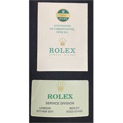 Rolex Oyster Perpetual Datejust gentleman's automatic wristwatch, circa 1983, Ref. 16030, serial No. 7515270, silvered dial and index hour markers, on stainless steel Jubilee bracelet, with fold-over clasp, boxed with papers