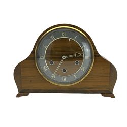 1920s mantel clock with steel dial and two other mantel clocks (3)