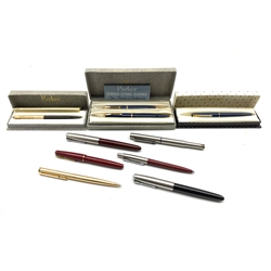 Parker Duofold Victory pencil and ballpoint pen in box, Parker 