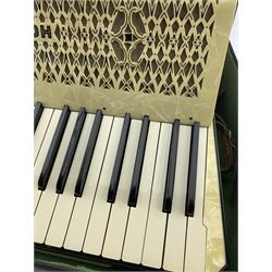Hohner Verdi III piano accordion, cased
