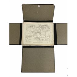Large collection Ordnance Survey maps of Yorkshire, six inches to one statute mile 1900-1940 (approx. 120)