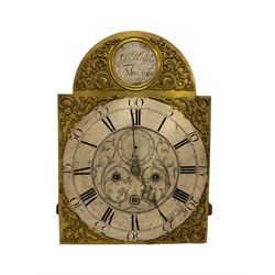 Kidd of Malton - 18th century 8-day brass dial and movement measuring 12 x17