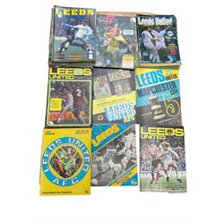 Leeds United football club - over three-hundred home game programmes including, 1989/90, 2005/06, 2006/07 etc