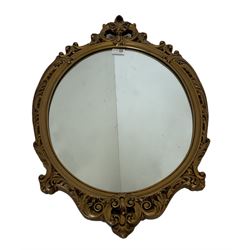 Reproduction oval mirror 