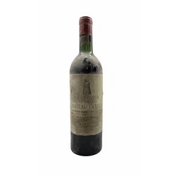 Grand vin de Chateau Latour, Premier Grand Cru classe, Pauillac-Medoc 1955, one bottle