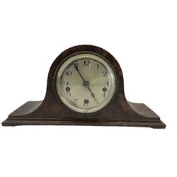 1920s mantel clock with steel dial and two other mantel clocks (3)