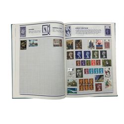 World stamps including United States of America, Great Britain, France, Portugal, India, Jamaica etc, housed in various stockbooks, albums, folders and loose, in two boxes