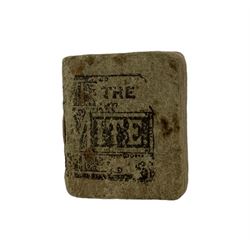 Miniature Book - The Mite, Grimsby, E A Robinson 1896 in original boards.  Originally printed in 1891 it was the smallest book in the world printed from movable type until 1897 20mm x 18mm