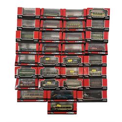 Thirty-two Corgi The Original Omnibus Company Limited Edition 1:76 scale buses and coaches, boxed (32)