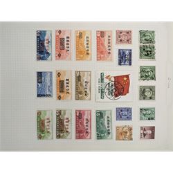 Great British and World stamps, including Queen Victoria penny red, half penny 'bantam', Queen Elizabeth II issues etc, Ascension, Australia, Argentina, Cyprus, Egypt, India, Jamaica etc, housed in one album