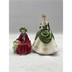 Royal Doulton figure Linda HN2106 and another Soiree HN4864