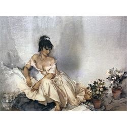 After Sir William Russell Flint (Scottish 1880-1969): 'Sensitive Plants', limited edition colour print numbered 650/753 pub. 1995, 28cm x 40cm