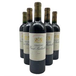 Six bottles of Chateau Haut Batailley Pauillac, 2000, 750ml 13% vol (6)