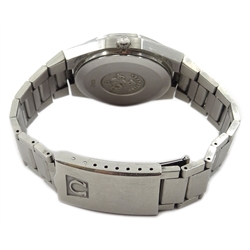  Omega Seamaster gentleman's quartz stainless steel bracelet wristwatch  