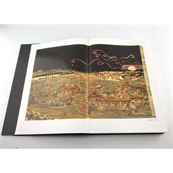 Catherine David - Japanse Prenten - Japanese prints, illustrated throughout in colour, pub 2010, large folio, dust wrapper and Imperial Gallery of British Art pub Cassell & Co (2)