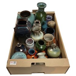 20th century world ceramics, including examples from New Zealand, Cyprus, Britain, etc in one box