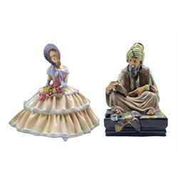 Royal Doulton figure 'The Cobbler' HN1706 and another 'Day Dreams' HN1731