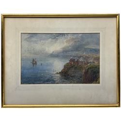 Richard Weatherill (British 1844-1923): Robin Hood's Bay, watercolour signed 23cm x 35cm