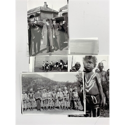  Collection of reprint photographs from the original negatives of the GB Rugby League Tour to Australia and New Zealand 1924, 1928, 1932 by Jim Sullivan, approx. 64   