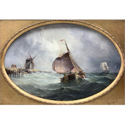 Henry Redmore (British 1820-1887): 'Shipping off the Dutch Coast' oil on canvas signed and dated 1878, 30cm x 45cm
Provenance: Purchased from Sutcliffe Galleries Harrogate, 1997