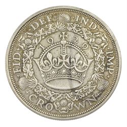 King George V 1929 crown coin