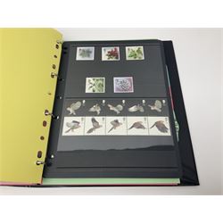 Queen Elizabeth II mint decimal stamps, most being commemoratives, face value of usable postage approximately 390 GBP

