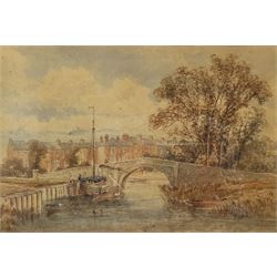 William James Boddy (British 1831-1911): 'Monkgate' and Near St Maurice York, pair watercolours signed and dated 1887, 23cm x 33cm (2)
